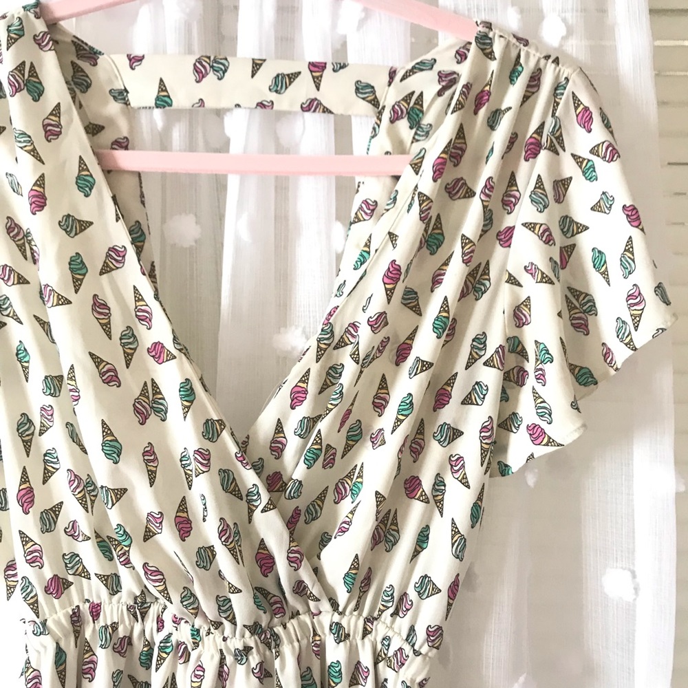 Ice Cream Cone Twirl Dress
